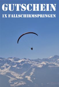 Fallschirmspringen Vorlage 2