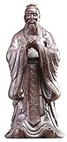 WQQLQX Statue Keramische Skulptur Konfuzius Statue Welt Celebrity Figuren Handwerk Modell Dekoration Chinesische Kultur Tourismus Memorial Collection Geschenk Skulpturen