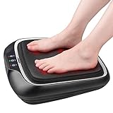 RENPHO Fußmassagegerät mit Wärme, Shiatsu Elektrisches Fußmassagegerät Einstellbare Massagegeschwindigkeit, Durchblutungs Stimulator Fussmassagegerät,Muttertagsgeschenk