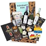 Feinkost-Präsentkorb Gourmet mit Wein & spanischen Delikatessen - Geschenkkorb für Feinschmecker & Freunde der mediterranen Küche