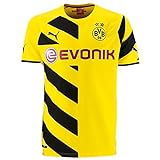 PUMA Herren Trikot BVB Home Replica Shirt, Cyber Yellow-Black, S