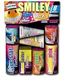 Weco Smiley Maxi Pack 8-teiliges Fontänen-Sortiment Jugendfeuerwerk der neuen Generation
