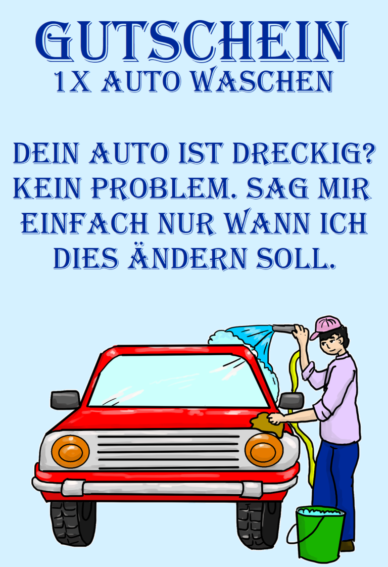 autowaschenvorlagemittext1 Gutscheinspruch.de