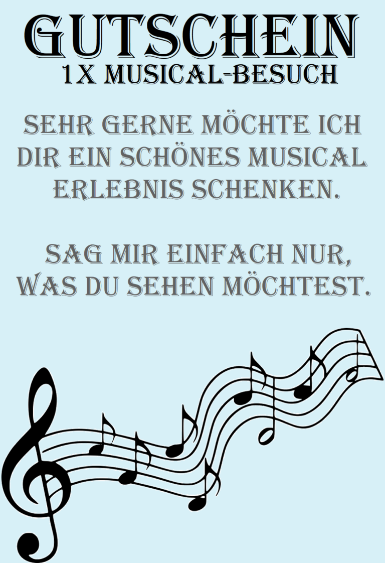 musicalvorlagemittext1 Gutscheinspruch.de