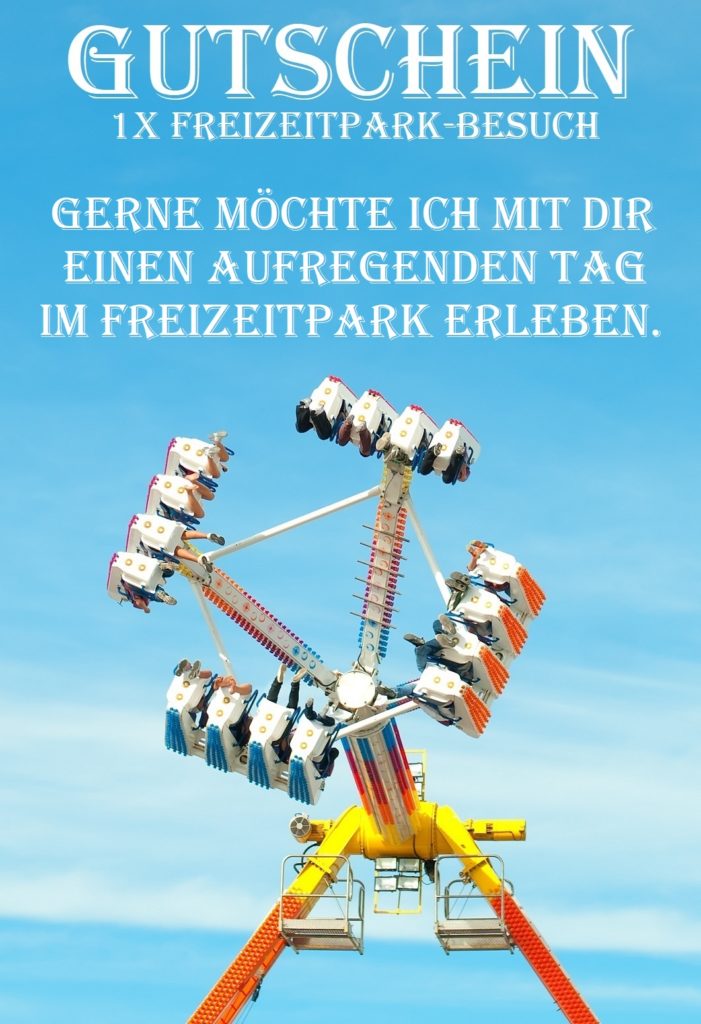 freizeitparkvorlagemittext5 Gutscheinspruch.de
