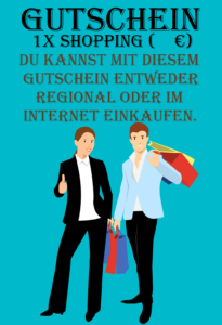 shoppingvorlagemittext2 Gutscheinspruch.de