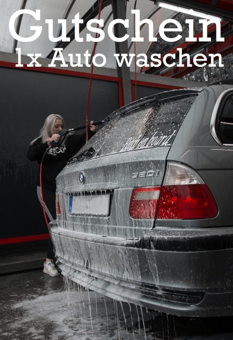 Gutscheinvorlage Auto waschen 3