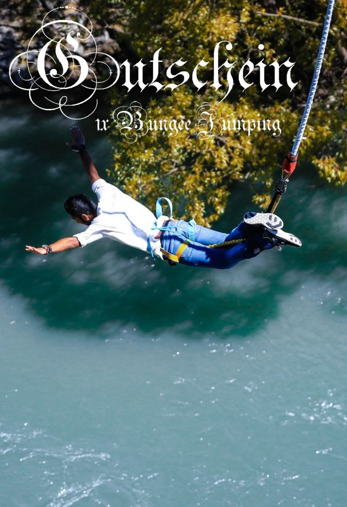 Gutscheinvorlagen für Bungee Jumping Gutscheinspruch.de