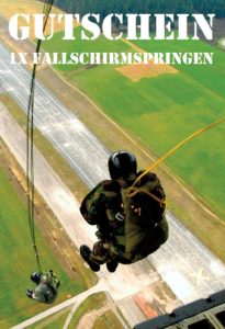 Fallschirmspringen Vorlage 4