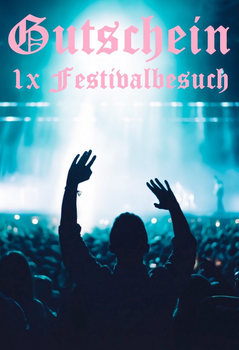 Gutscheinvorlage Festival