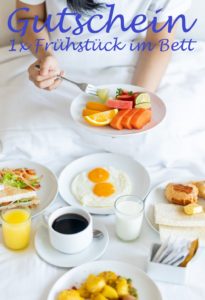 Gutscheinvorlage Frühstück im Bett 6