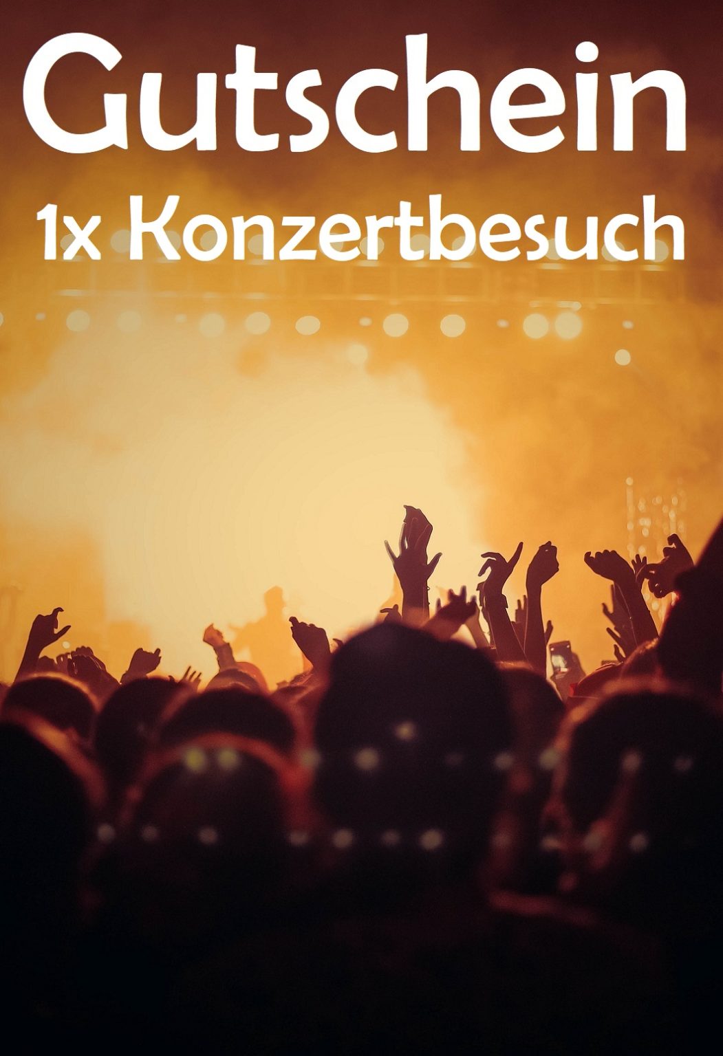 Konzertgutschein Nummer 8 Gutscheinspruch.de
