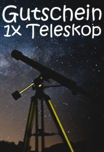 Gutscheinvorlage Teleskope 3