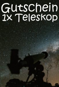 Gutscheinvorlage Teleskope 5
