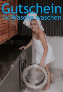 Gutscheinvorlage Wäsche waschen 6