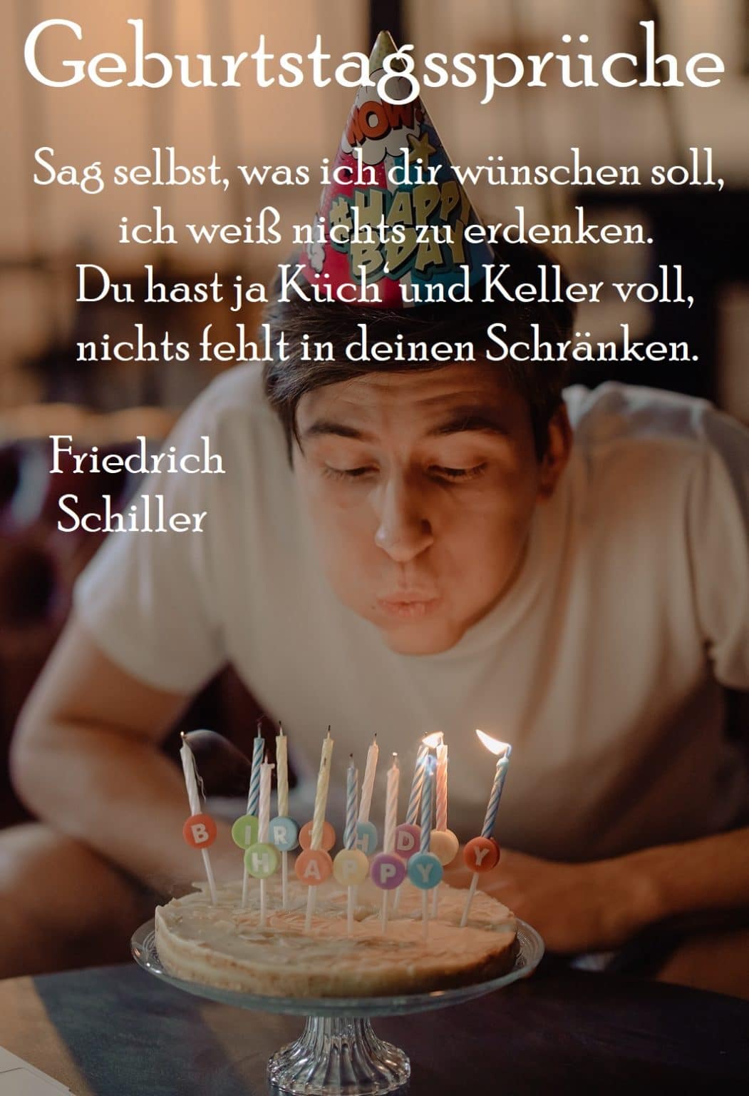 Geburtstagsspruch Nummer 25 Gutscheinspruch.de