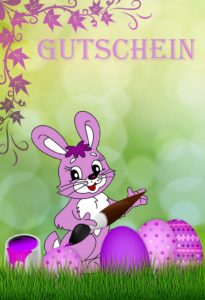 Gutschein-Vorlage für Ostern 5