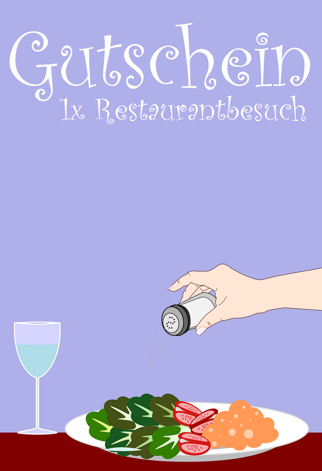 Restaurantgutscheine: Vorlagen zum Essen gehen | Gutscheinspruch.de