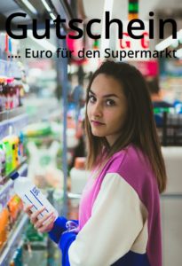 Supermarkt Gutscheinvorlage 4