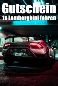Lamborghini fahren Vorlage 1