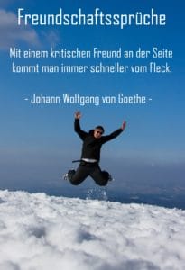 Johann Wolfgang von Goethe Spruch 2