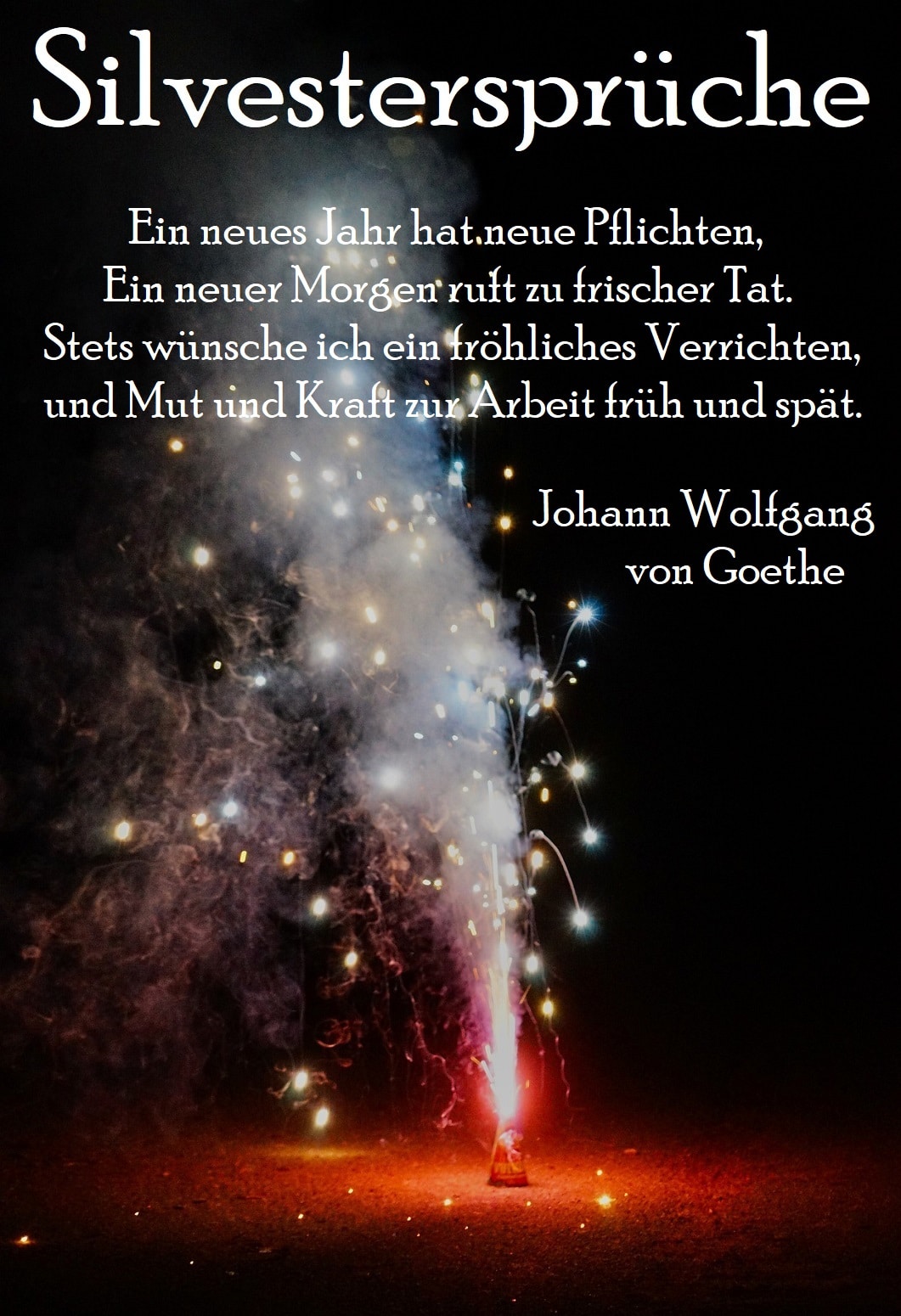Johann Wolfgang von Goethe Spruch 5