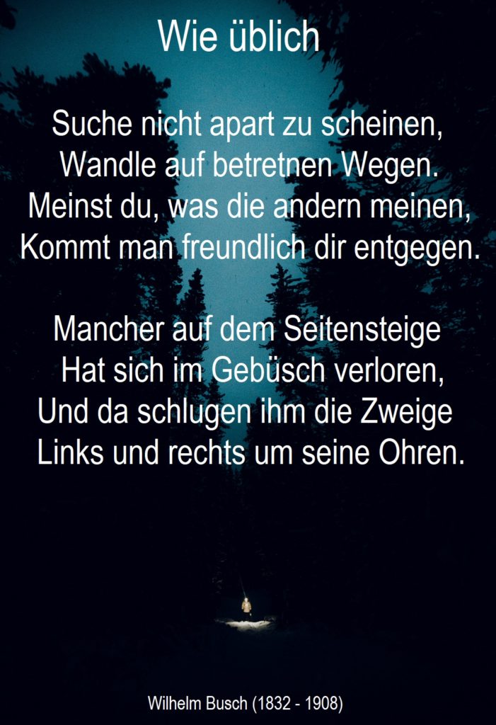 Wilhelm Busch langer SpruchBild 5 Gutscheinspruch.de