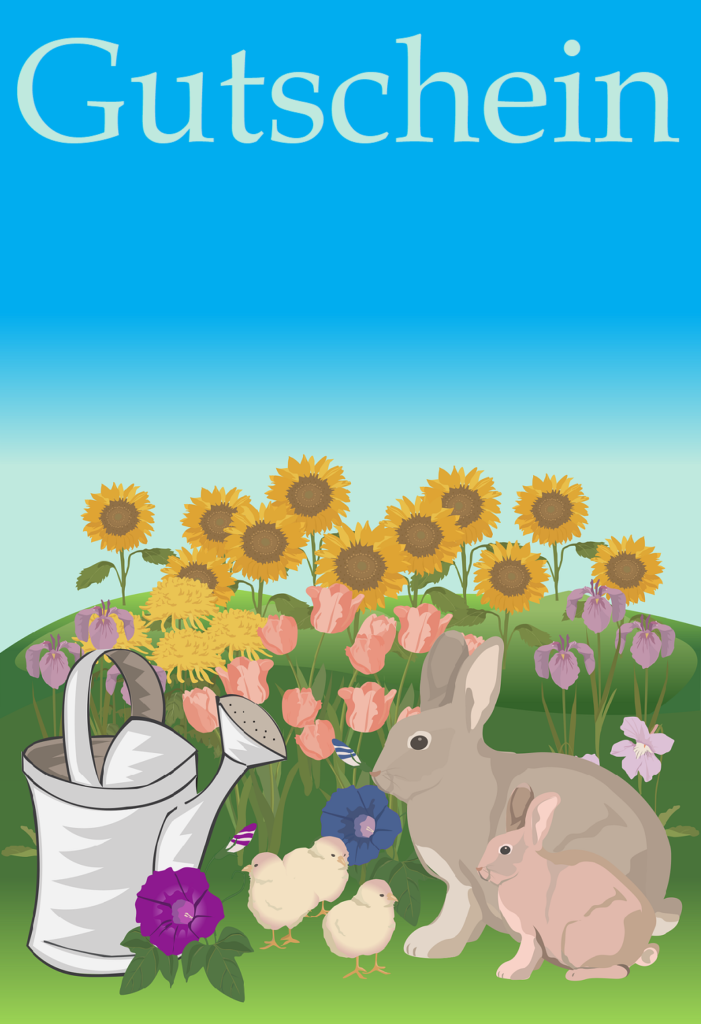Gutschein-Vorlage für Ostern Version 33 | Gutscheinspruch.de