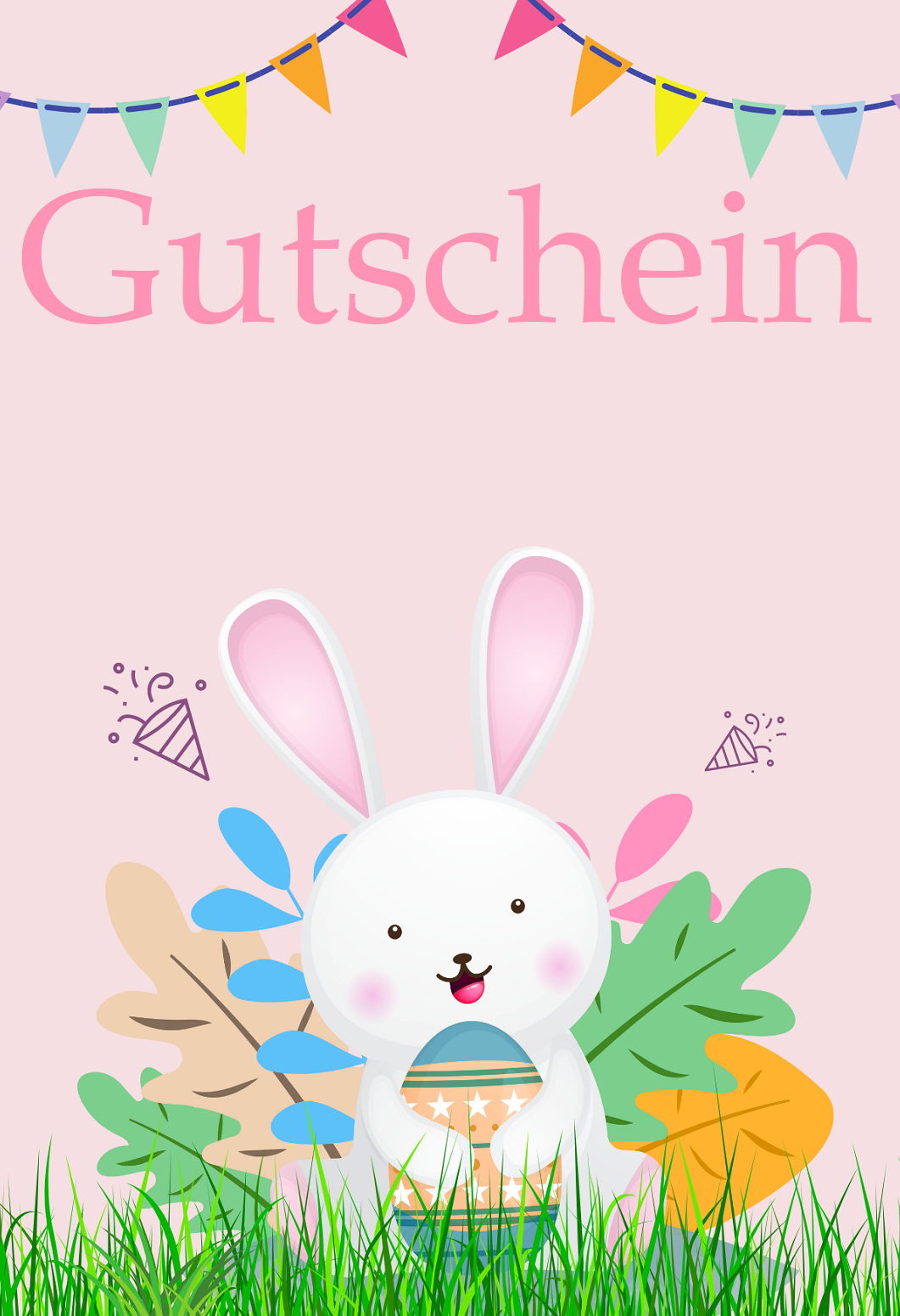 Gutschein-Vorlage Ostern 5