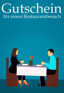 Gutscheinvorlage Restaurant 4a