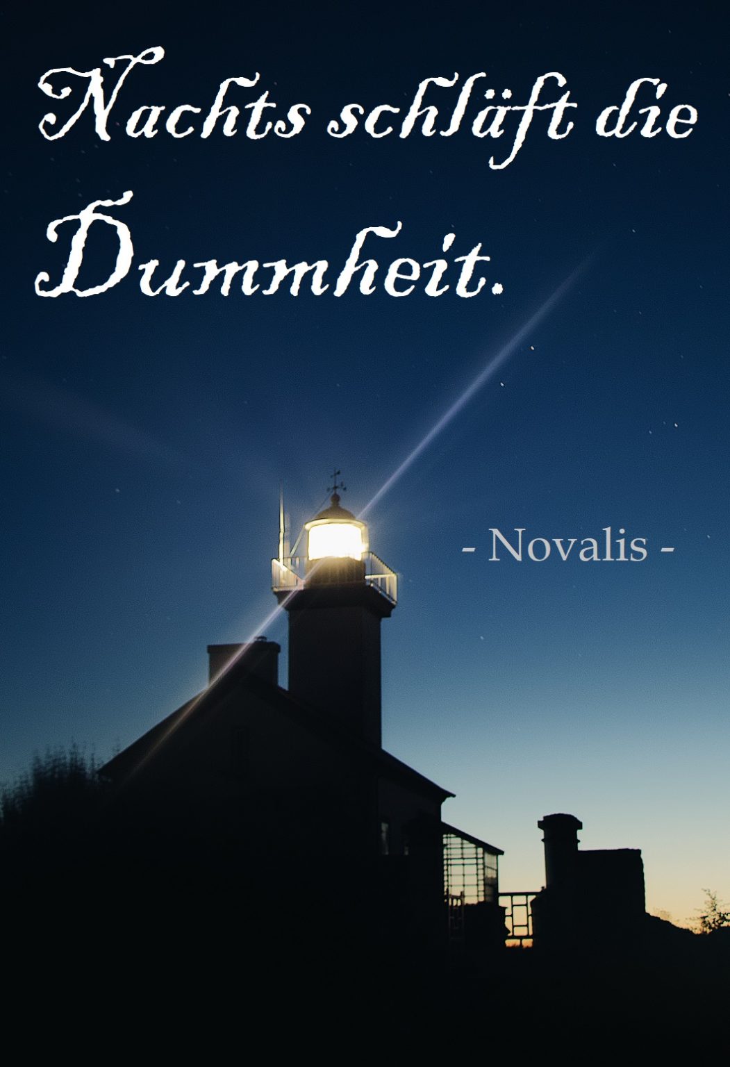 Novalis Zitate & Gedichte von Friedrich von Hardenberg