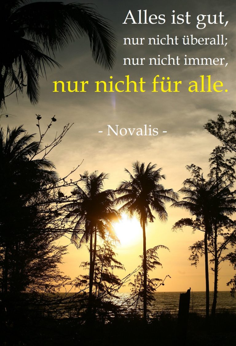 Novalis SpruchBild 6 Gutscheinspruch.de