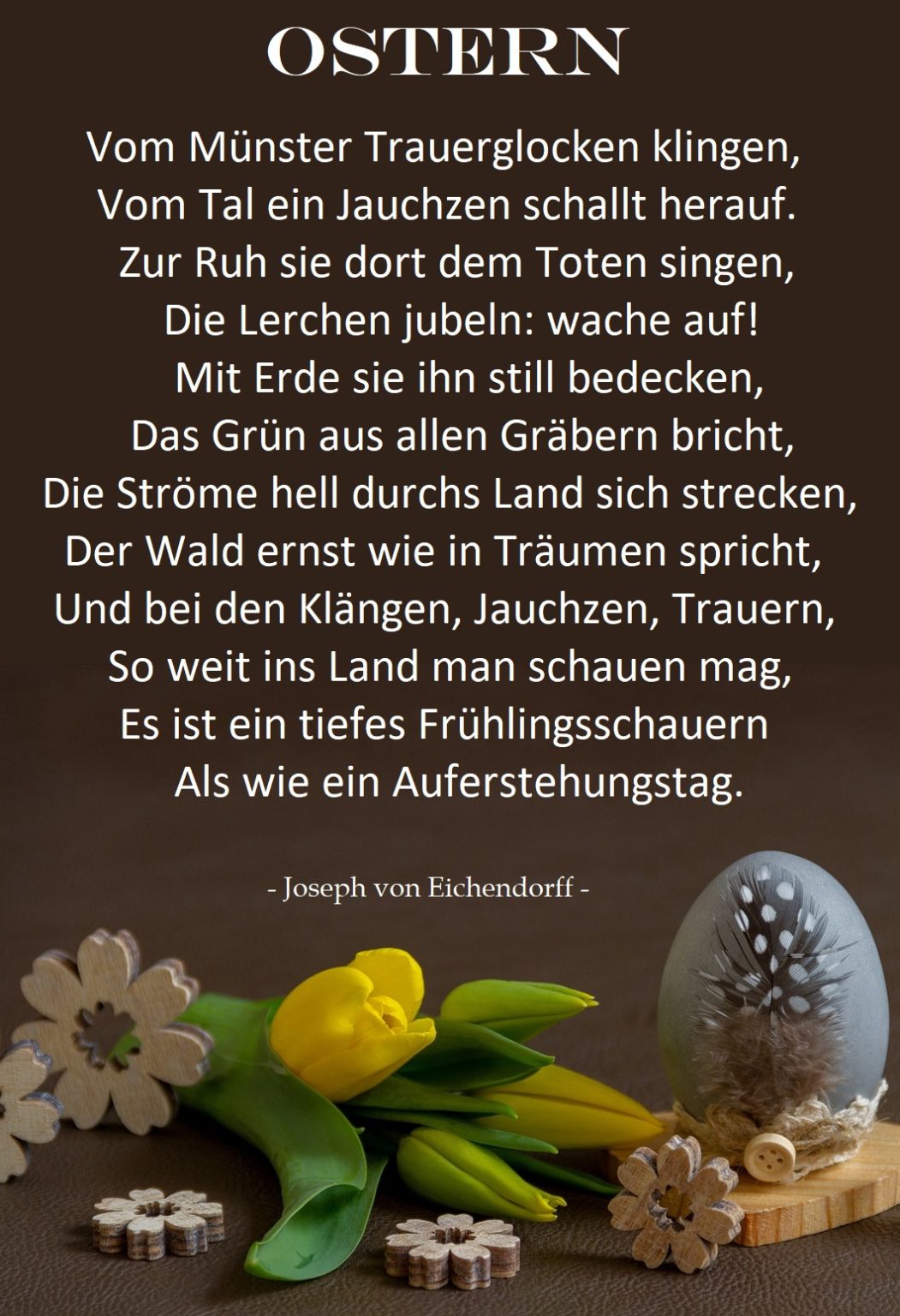 Ostergedichte: Schne Gedichte Zu Ostern Fr Karten & Gutscheine