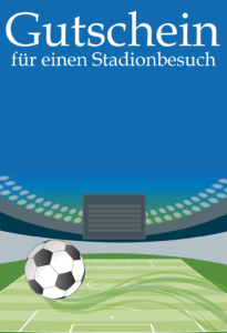 Gutschein-Vorlage Stadionbesuch 2b